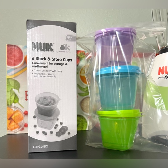 NUK Smoothie and Baby Food Maker Blender Set Oster Sippy Cup Cookbook Kitchen - Picture 3 of 15